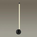 4393/14WL HIGHTECH ODL23 269 черный/металл/акрил Настенный светильник IP20 LED 11W 800Лм 3000K ANTA — изображение 3