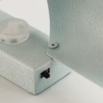 7100/6WL HIGHTECH ODL25 443 Настенный светильник white ice crack металл/акрил IP20 LED 15W 3000K/4000K 220-240V тумблер на корпусе BOCCOLO — изображение 5