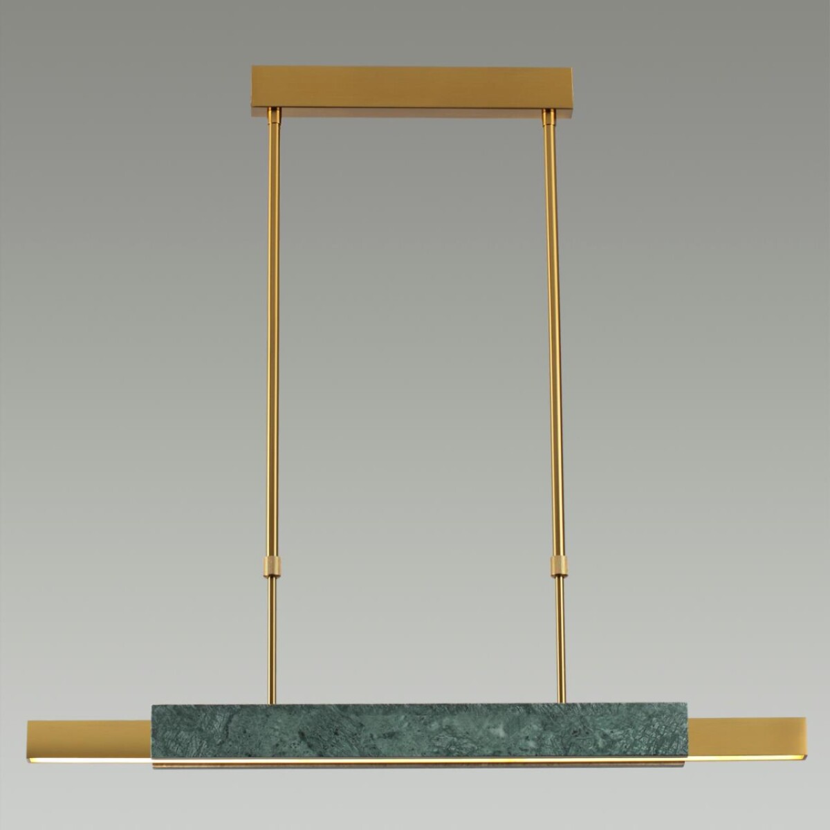 4360/25L MIDCENT ODL24 000 изумрудный мрамор/антич.бронза/металл/акрил Подвесной светильник IP20 LED 25W 3000K 220V MARMI — изображение 5