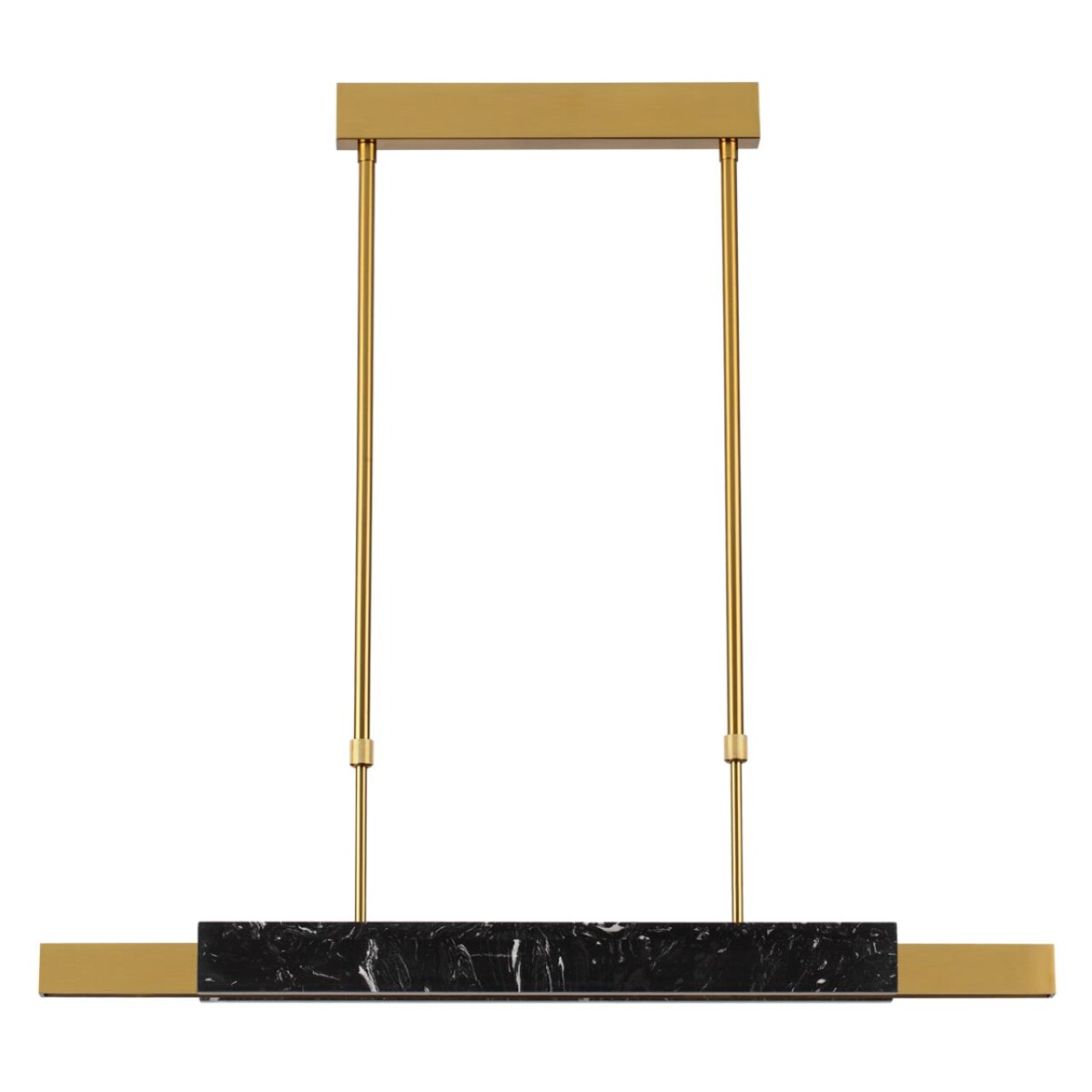5345b27ea65b084ca8a063e8eb6a7d7f 4361/25L MIDCENT ODL24 000 черный мрамор/антич. бронза/металл/акрил Подвесной светильник IP20 LED 25W 3000K 220V MARMI — изображение 1