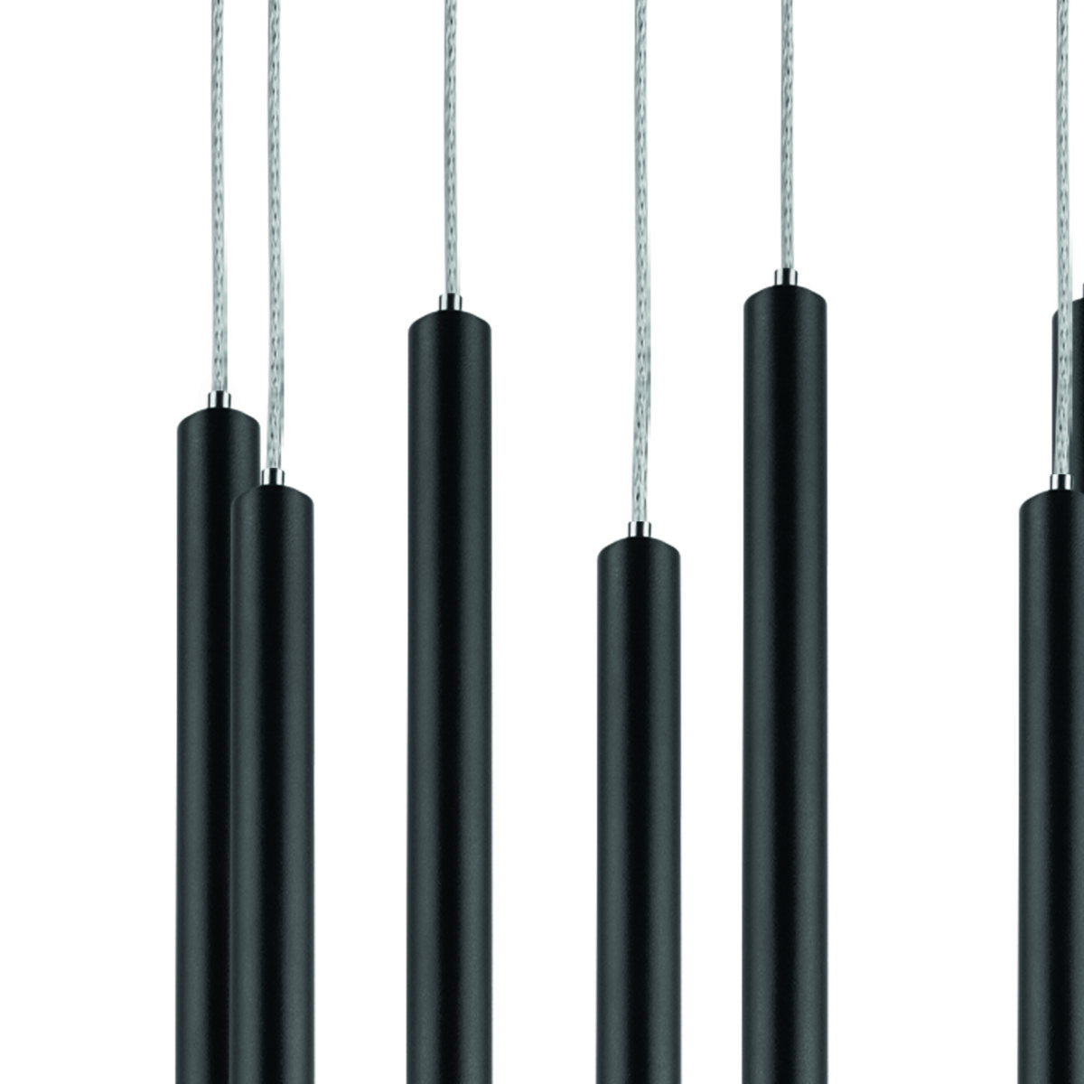 L8T747237 Люстра TUBO LED 40W 2400LM 25G ЧЕРНЫЙ 3000K (574737+747237 (8шт) — изображение 4