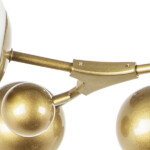 815553 Люстра CROCO 5х5W (led) G9 ЗОЛОТО/БЕЛЫЙ — изображение 4