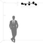 815553 Люстра CROCO 5х5W (led) G9 ЗОЛОТО/БЕЛЫЙ — изображение 6