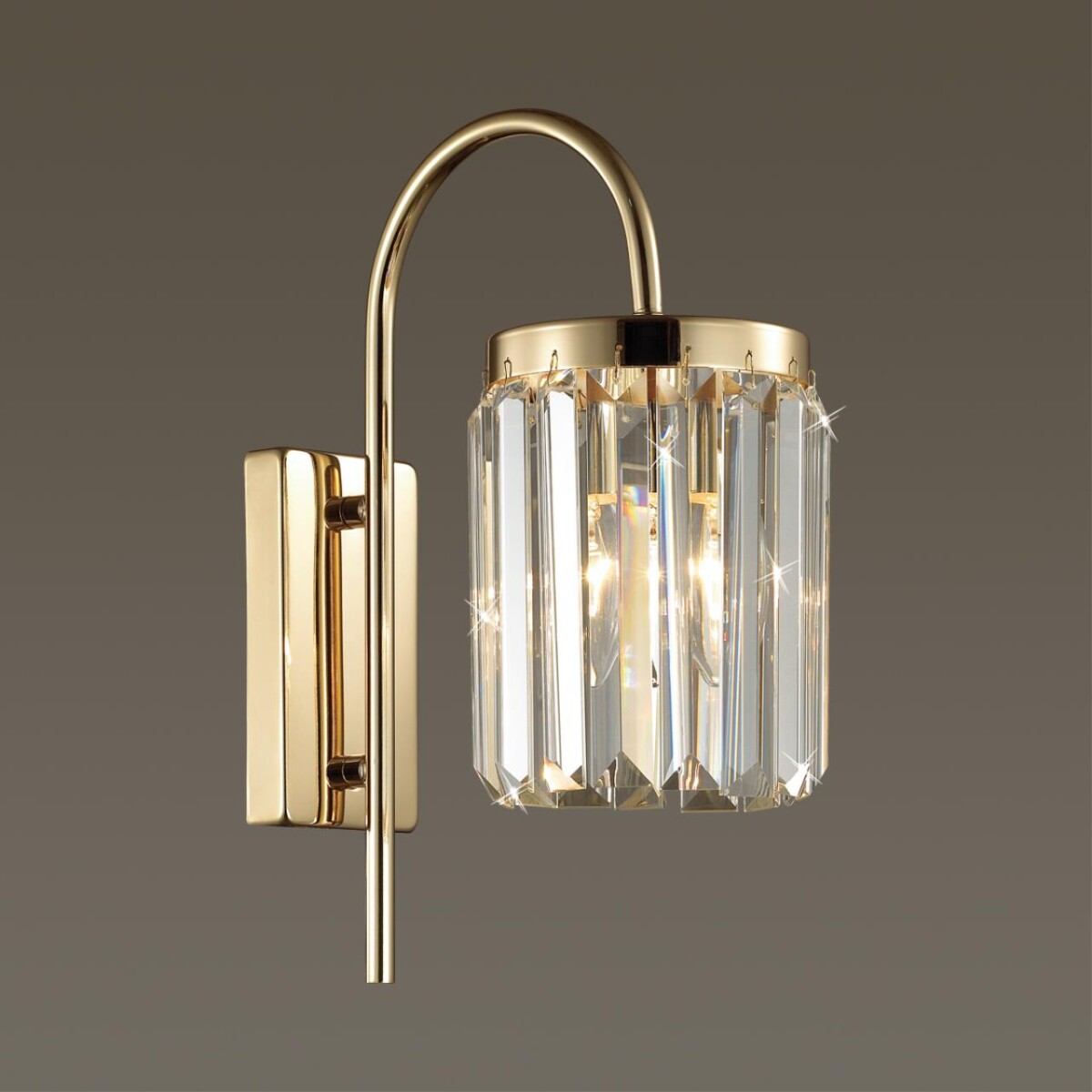 4987/1W CLASSIC ODL22 639 золотой/хрусталь Бра E14 1*40W VASSA — изображение 5