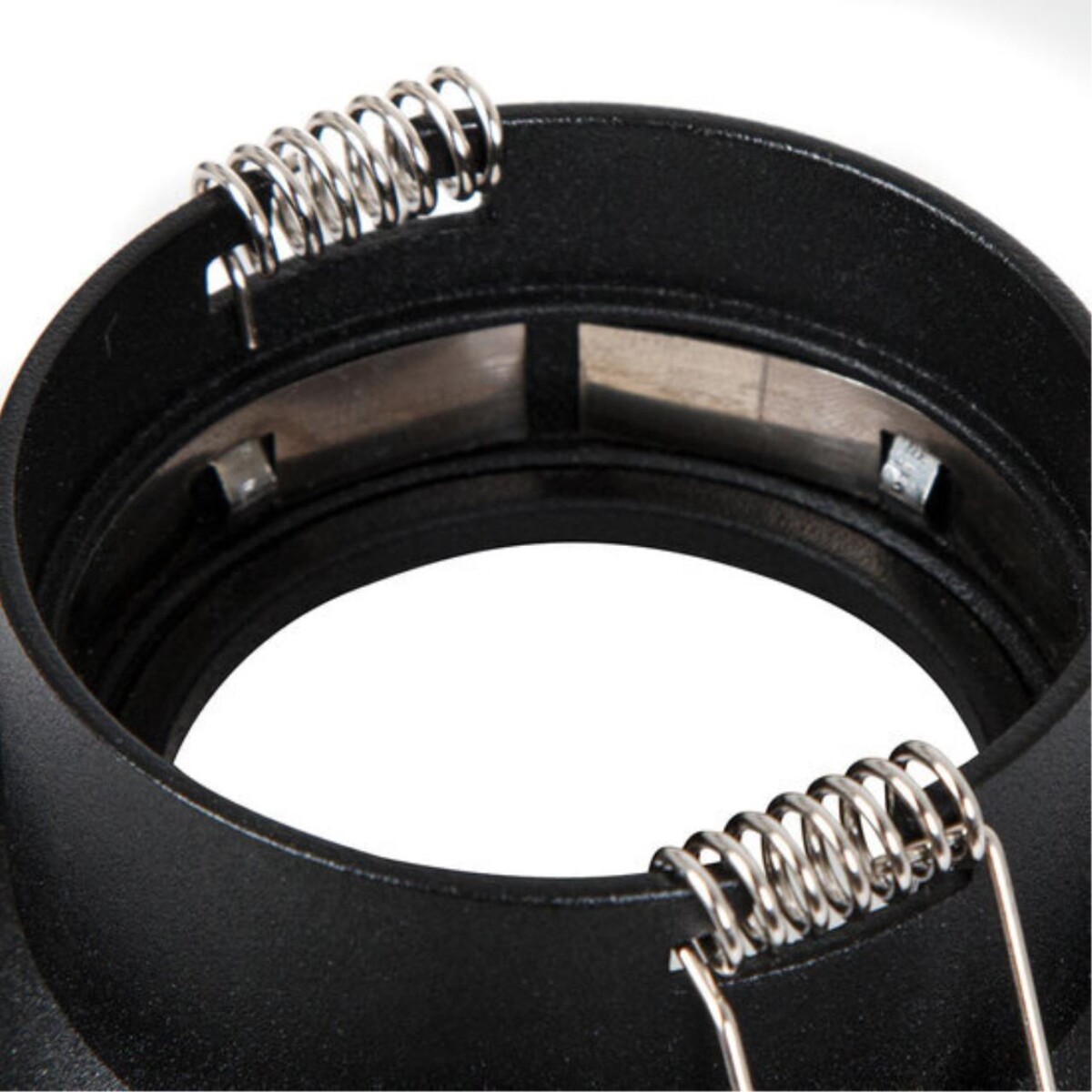 A1240PL-1BK Светильник потолочный встраиваемый RAMO для MR16 Ø85x48мм черный IP20 монтаж Ø70мм — изображение 4