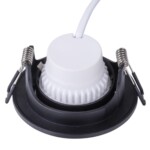 A2865PL-1BK Светильник потолочный встраиваемый FUJI для MR16 Ø88x35мм черный IP20 монтаж Ø75мм — изображение 7