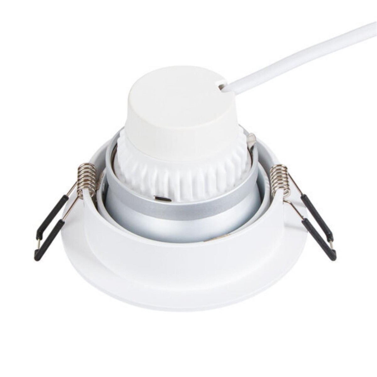 A2161PL-1WH Светильник потолочный встраиваемый ALKES для MR16 Ø92x36мм белый IP20 монтаж Ø82мм — изображение 6