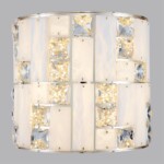 5072/28WL HALL ODL24 597 золото/прозрачный/белый/металл/хрусталь/алебастр Бра LED 15W 3700K CROSSA — изображение 3