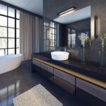 3888/12WB HIGHTECH ODL20 495 черн/металл Настен.поворотн.светильник LED 4000K 12W 220V IP44 ARNO