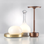 745945 Настольная лампа ALFA LED 3W 300LM АЛЮМИНИЙ/БЕЛЫЙ 3000K