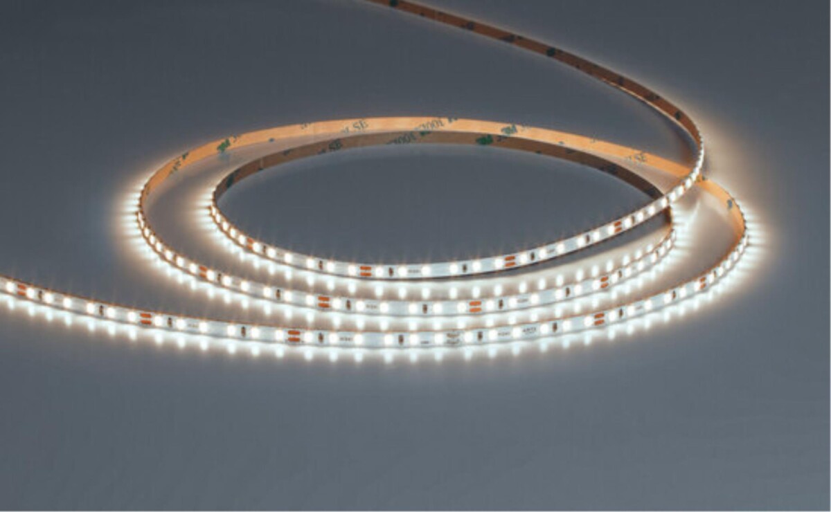 A2412005-03-6K Светодиодная лента 24В 9,6Вт/м 1000Лм/м 6000К 90+ 5мм SMD2835 120шт/м 5м IP20 — изображение 4