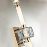 5426/28WL L-VISION ODL_EX24 000 золотой/белый/дымчатый/коньячный/металл/стекло/акрил Бра LED 28W 3000K KLIFF — изображение 5