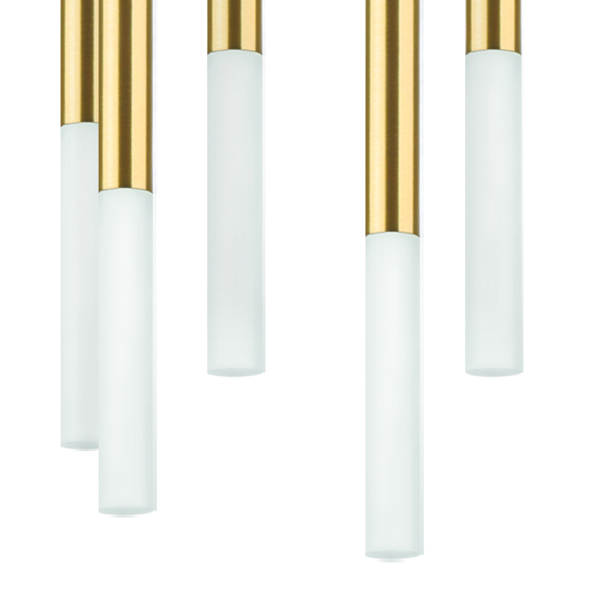 L8T747133 Люстра TUBO LED 40W 2000LM 360G ЗОЛОТО 3000K (574733+747133 (8 шт) — изображение 5