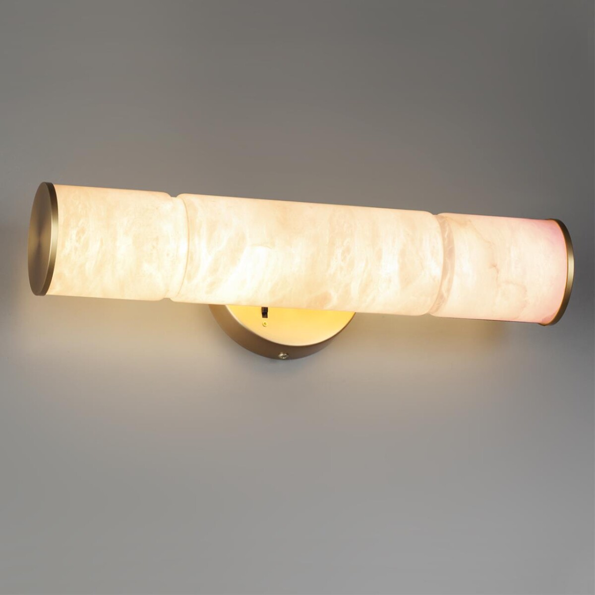 6674/12WL L-VISION ODL24 198 Настенный светильник латунь/металл/алебастр IP20 LED 12W 540Лм 3000K/4000K MARBELLA — изображение 3