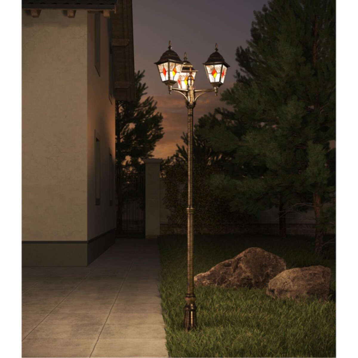 A1542PA-3BN УЛИЧНЫЙ СВЕТИЛЬНИК — изображение 2