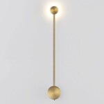 7009/5WLA HIGHTECH ODL25 273 античная бронза/металл/акрил Настенный светильник LED 3000/4000K тумблер на корп. 5W 220V CRI > 90 SATELLITE — изображение 3