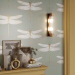 4821/2W WALLI ODL21 467 бронзовый/прозрачный Настенный светильник E14 2*40W LORDI