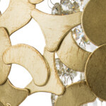 727011 Люстра VERONA 1х40W E14 ЗОЛОТО/ПРОЗРАЧНЫЙ — изображение 5