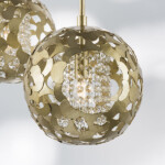 727011 Люстра VERONA 1х40W E14 ЗОЛОТО/ПРОЗРАЧНЫЙ — изображение 9