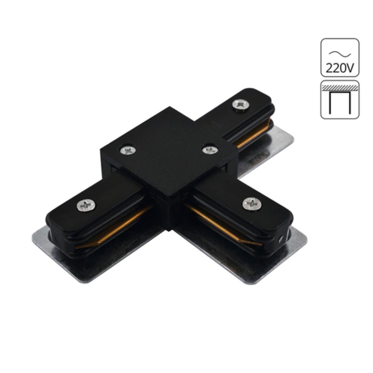 A140006 КОННЕКТОР ДЛЯ ШИНОПРОВОДА (ТРЕКА) T — изображение 1