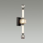 5427/28WL L-VISION ODL_EX24 000 черный хром/белый/дымчатый/коньячный/металл/стекло/акрил Бра LED 28W 3000K KLIFF — изображение 5