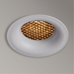 A8095PL-1WH Светильник потолочный встраиваемый DUCRE для MR16 Ø70x25мм белый IP20 монтаж Ø60мм — изображение 4