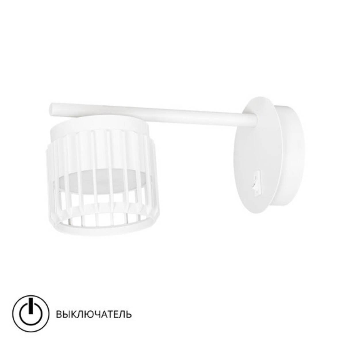 75d38eef2658f3e4a615582e05a790fd A8032AP-1WH СВЕТИЛЬНИК НАСТЕННЫЙ — изображение 1