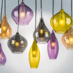 803125 Подвес PENTOLA 12x25W G9 хром/янтарь/дымчатый/оливковый/сливовый — изображение 11