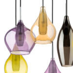 803125 Подвес PENTOLA 12x25W G9 хром/янтарь/дымчатый/оливковый/сливовый — изображение 4