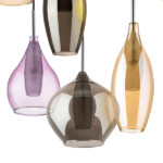 803125 Подвес PENTOLA 12x25W G9 хром/янтарь/дымчатый/оливковый/сливовый — изображение 5