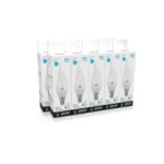 34128 Лампа Gauss Elementary Свеча на ветру 8W 540lm 4100K Е14 LED 1/10/50 — изображение 5