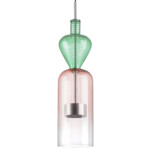 814004 Люстра BELLE LED 1х8W 400LM АЛЮМИНИЙ/МУЛЬТИКОЛОР 3000K — изображение 4