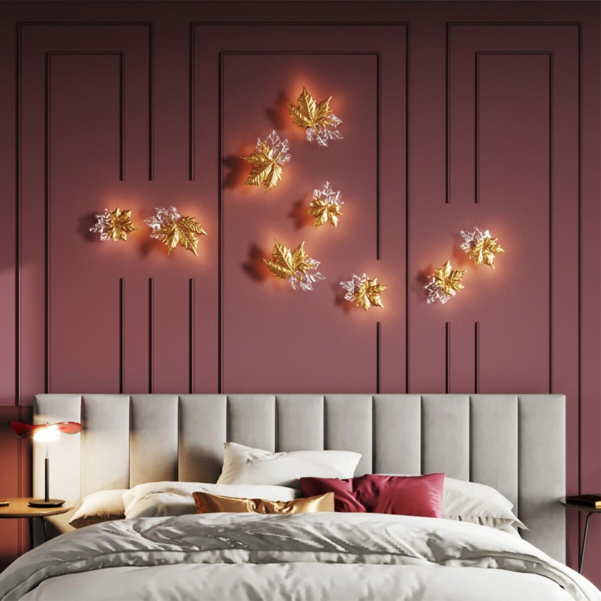 7f37d12b33c2dec4757640aaff6fed9c 4371/6WL MIDCENT ODL23 433 золотое фольгирование/стекло Настенный светильник IP20 LED 6W 220Лм 3000K EVA — изображение 1