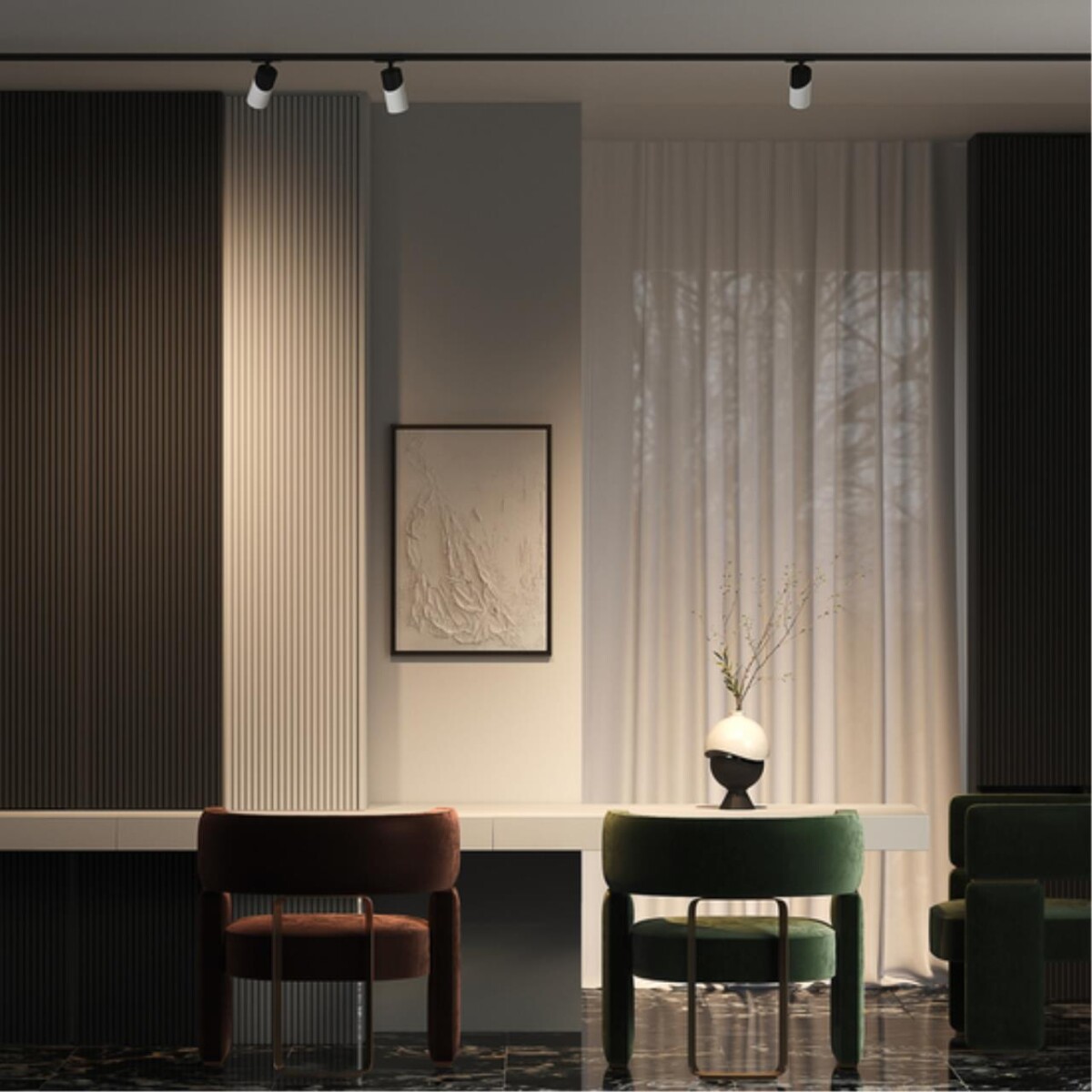 A5461PL-1WH Светильник трековый однофазный POLAR Ø55x110мм белый IP20 — изображение 2