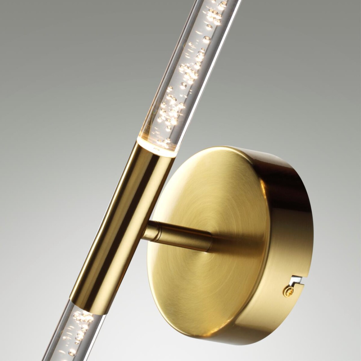 4369/10WL HIGHTECH ODL23 235 полированное золото/акрил с пузырьками Настенный св-к IP20 LED 8W 315Лм 3000K SPARKY — изображение 4