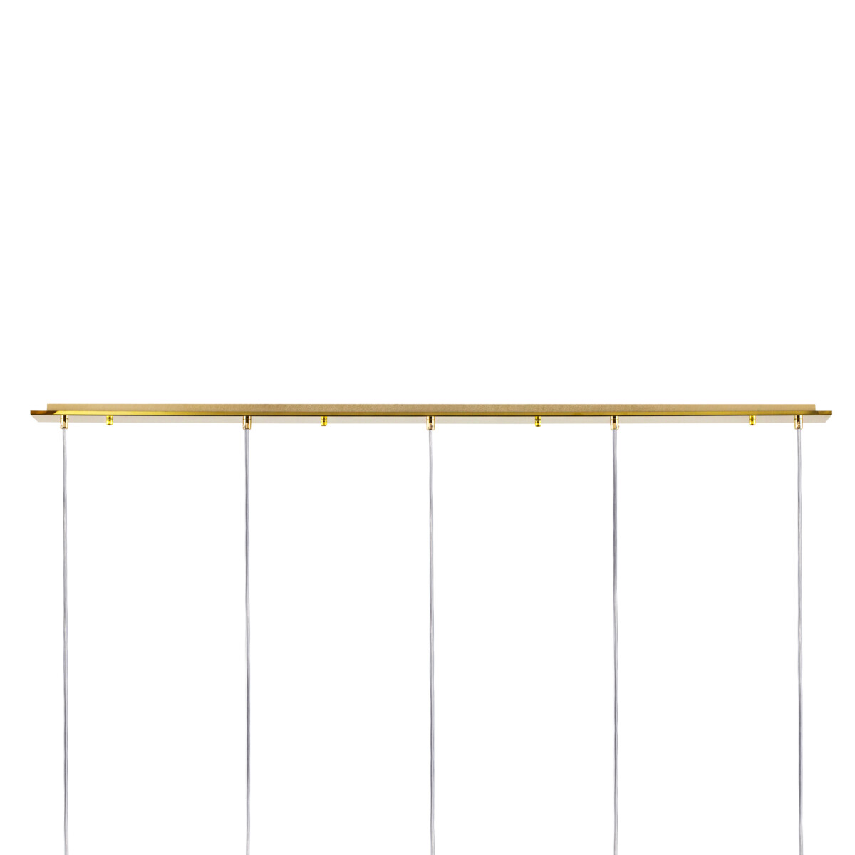 L5PL721132 Подвес пятерной линейный EXTRA 5x3x5W(led) G9  (721132 - 5 + 572162 -1) ЗОЛОТО — изображение 3