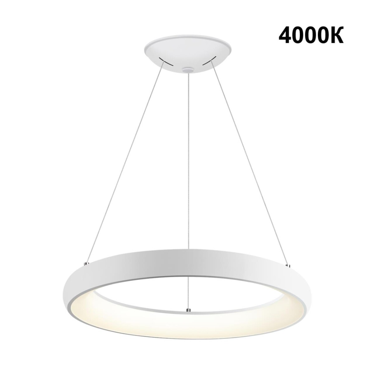 359032 OVER NT23 300 белый Светильник подвесной диммируемый, в комплекте пульт ДУ (2.4G) IP20 LED 3000К~6000К 60W 85-265V FOLD — изображение 4