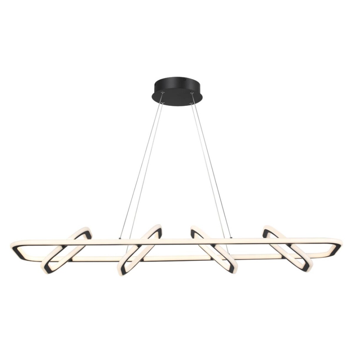 359185 OVER NT23 312 черный Светильник подвесной диммируемый, в комплекте пульт ДУ IP20 LED 4000К 175W 220V ONDO — изображение 4