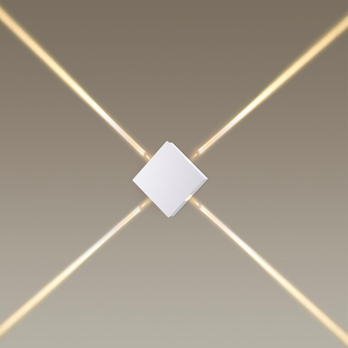 4258/8WL HIGHTECH ODL21 333 белый/металл Настенный светильник IP20 LED 8W 444Лм 3000K VISTA — изображение 3