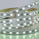 A2406012-01-RGB4K Светодиодная лента 24В 14,4Вт/м (на канал 3,6Вт/м) RGB+4000К 90+ 10мм SMD5050 60шт/м 5м IP20 — изображение 3