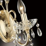 4977/1W HALL ODL23 627 золотой/хрусталь Бра E14 40W VERSIA — изображение 4