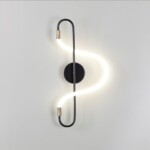 4303/12WL HIGHTECH ODL22 447 черный/античная бронза Настенный светильник IP20 LED 12W 720Лм 4000K KEYS — изображение 4