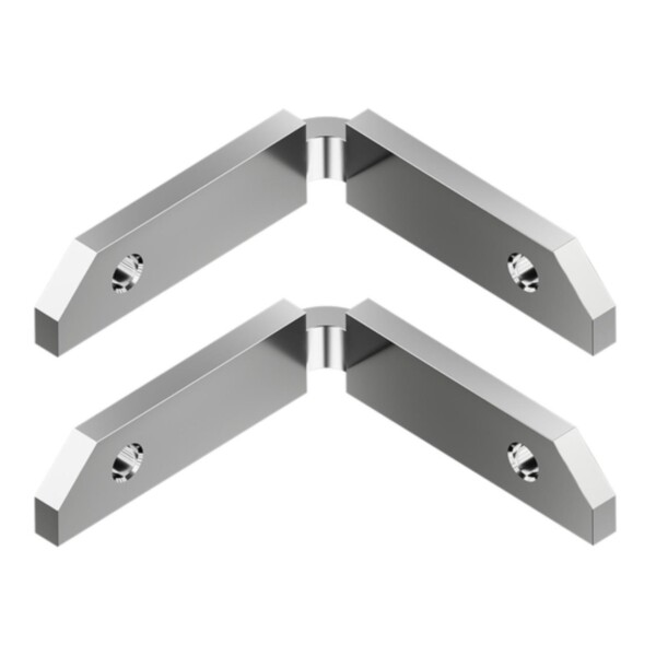 A641305V КОННЕКТОР УГЛОВОЙ ВЕРТИКАЛЬНЫЙ ДЛЯ ПРОФИЛЕЙ ПОД НАТЯЖНОЙ ПОТОЛОК