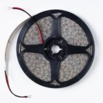 A2412008-04-3K Светодиодная лента 24В 9,6Вт/м 1000Лм/м 3000К 90+ 8мм SMD2835 120шт/м 5м IP65 — изображение 2