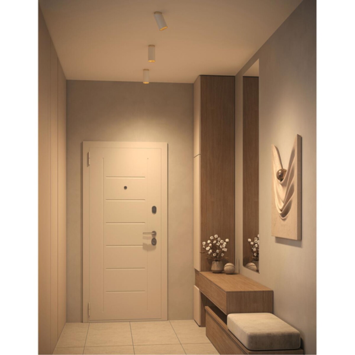 A5361PL-1WH Светильник потолочный накладной CONE для MR16 Ø65x120мм белый IP20 — изображение 3