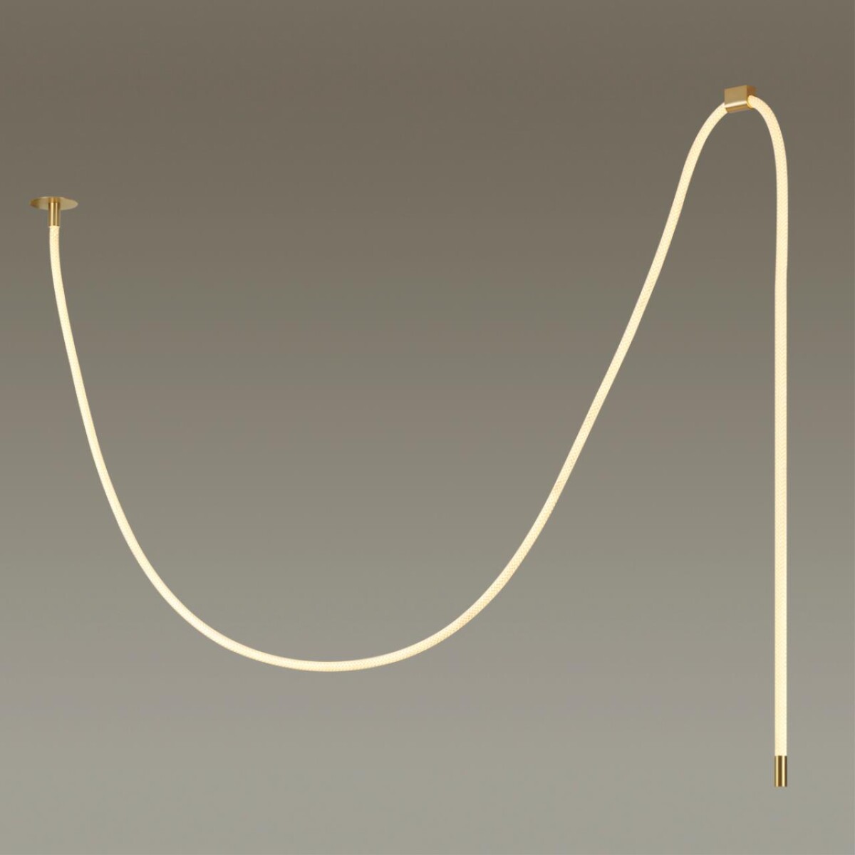 4399/40CL HIGHTECH ODL23 301 ант.бронза/металл/канат Потолочный св-к встраиваемый (2 крепления и крючок в комплекте) IP20 LED 40W 1580Лм 3000K CORDA — изображение 5