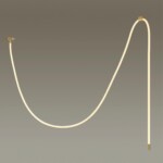 4399/40CL HIGHTECH ODL23 301 ант.бронза/металл/канат Потолочный св-к встраиваемый (2 крепления и крючок в комплекте) IP20 LED 40W 1580Лм 3000K CORDA — изображение 5