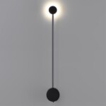 7008/5WLA HIGHTECH ODL25 273 черный/металл/акрил Настенный светильник LED 3000/4000K тумблер на корп. 5W 220V CRI > 90 SATELLITE — изображение 4