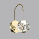 5085/5WL L-VISION ODL25 563 золото/прозрачный/металл/акрил Бра LED 5W 4000K 240Лм JEMSTONE — изображение 4