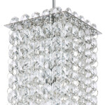 795424 Подвес CRISTALLO 1х40W G9 ХРОМ — изображение 4